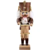Nussknacker "Trommler", Braun/Lasiert, 30 Cm