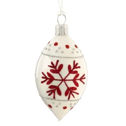 Olive Weis Mit Roten Flocken