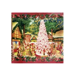 Papierservietten "Weihnachtsdorf"