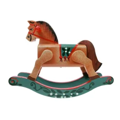 Pferd Fur Rauchermannchen "Sitzender Weihnachtsmann"