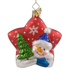 Portraitstern Schneemann