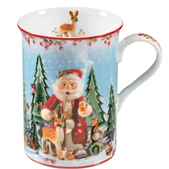 Porzellan-Tasse "Tierweihnacht"