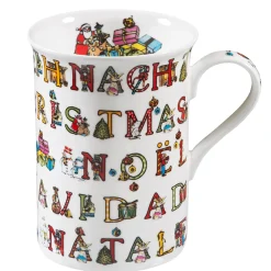 Porzellan-Tasse "Weihnachten"