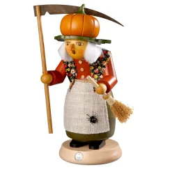 Rauchermann Halloween Hexe Mit Kurbis
