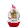 Schneekugel "Muffin Lebkuchen"