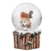 Schneekugel "Rotkehlchen Mit Nest"