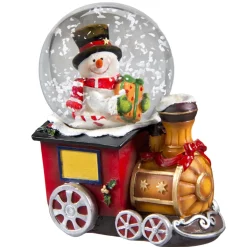 Schneekugel "Schneemanns Winterreise"