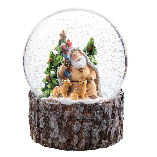 Schneekugel "Waldweihnacht"