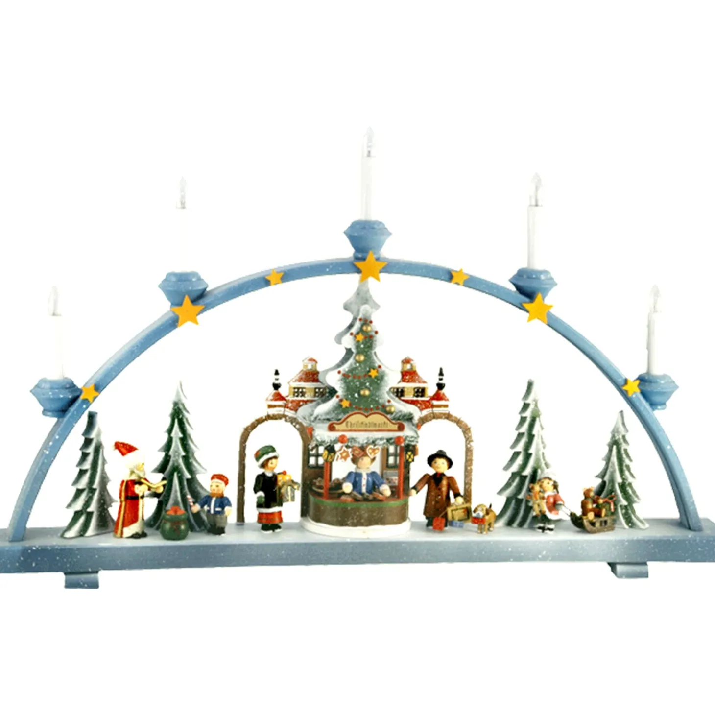 Schwibbögen "Christkindlmarkt", 115V