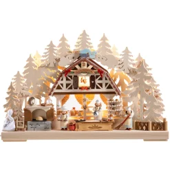Schwibbögen "In Der Weihnachtsbackerei", 115V Mit Usb A-Anschluss