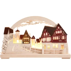 Schwibbögen "Rothenburg Plonlein", 115 V Mit Usb A-Anschluss