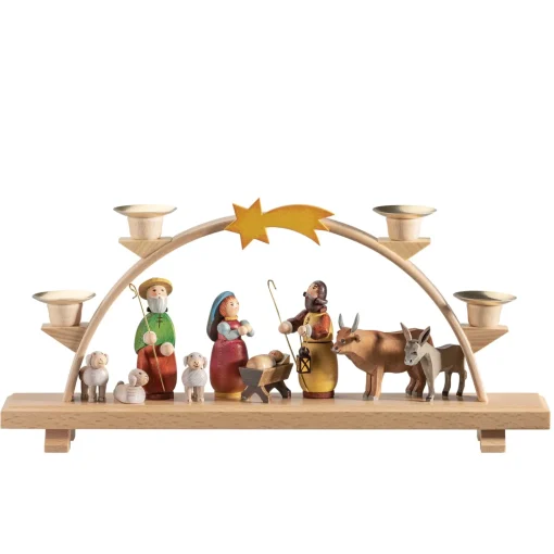 Schwibbögen "Weihnachtsabend"