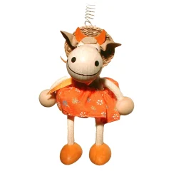 Schwingfigur "Kuh Mit Kleidchen"