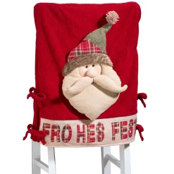 Stuhlhusse Mit Weihnachtsmann