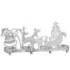 Teelichthalter "Rentierschlitten", Silber