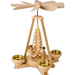 Teelicht-Pyramide "Christi Geburt"