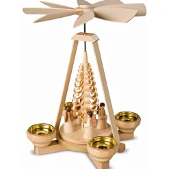 Teelicht-Pyramide "Engel"