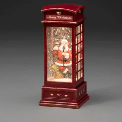 Telefonzelle Mit Weihnachtsmann