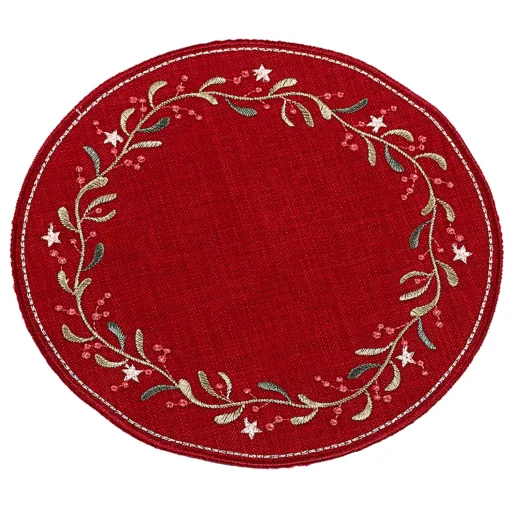 Tischdecke "Mistel" R 20 Cm
