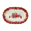 Toy'S Fantasy Grose Schale Oval, Santa Und Kinder
