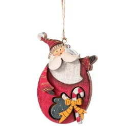 Weihnachtsmann Mit Zuckerstange