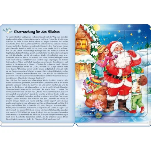 Weihnachts-Puzzlebuch