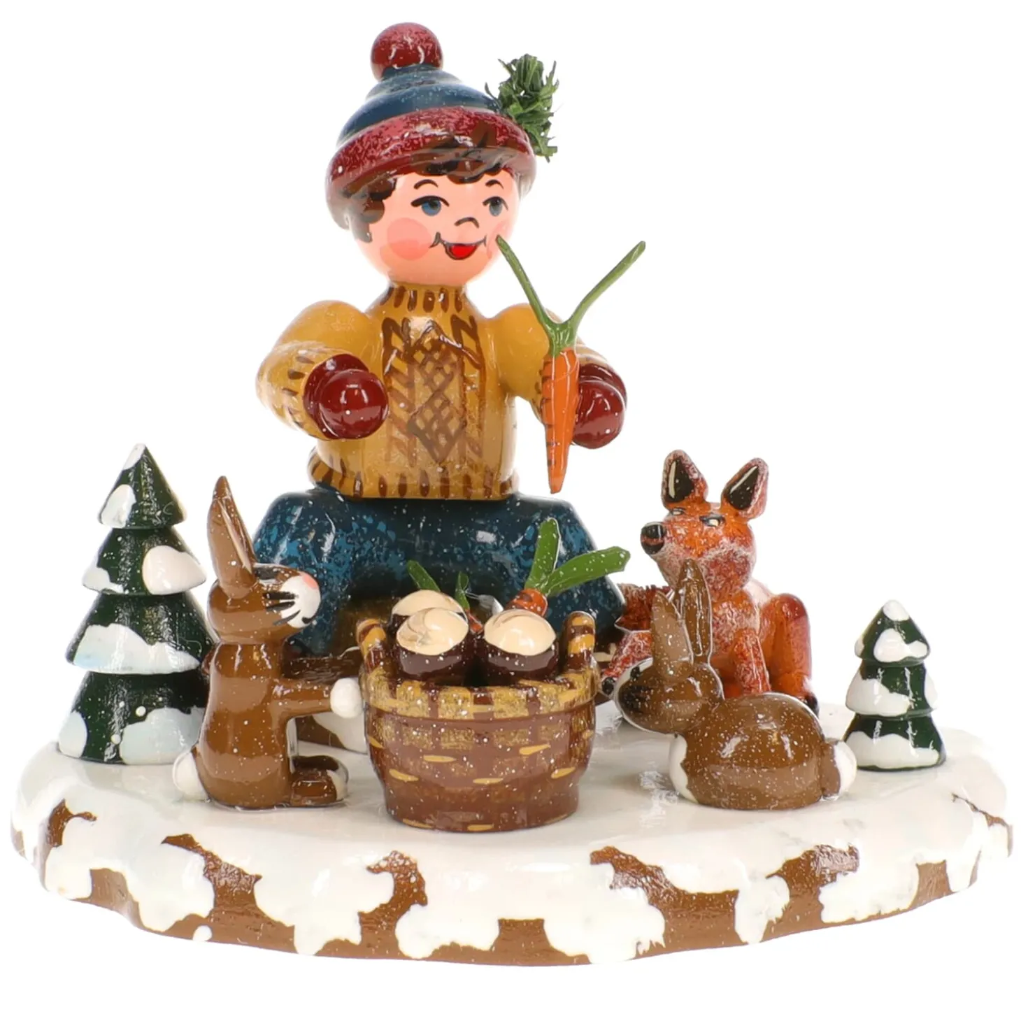 Winterkinder Tiere Des Waldes