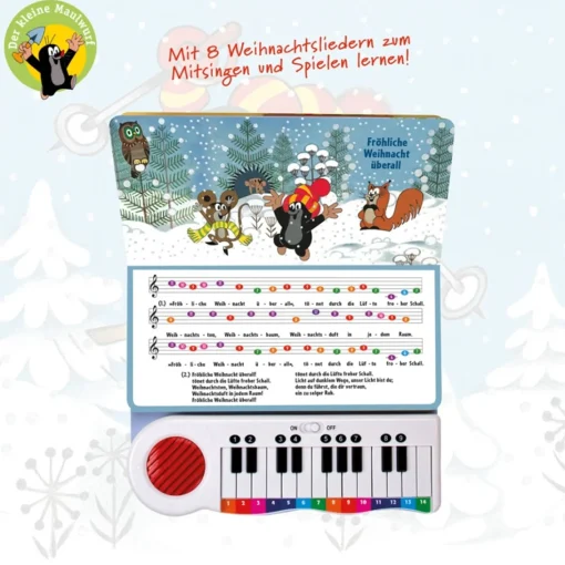 Winter-Klavierbuch "Der Kleine Maulwurf"